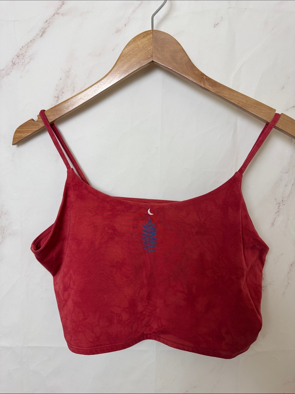 Purusha People Red Fern Cami Top